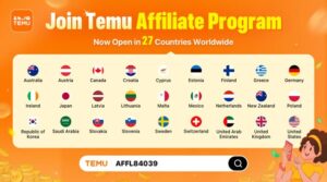 About the TEMU Affiliate Program: